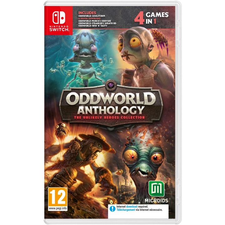 Oddworld Anthology - The Unlikely Heroes Collection (4-in-1)