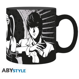 ABYSTYLE - DEATH NOTE - Mug - 600 ml - Light, L and Misa