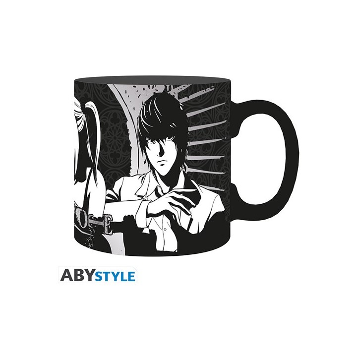 ABYSTYLE - DEATH NOTE - Mug - 600 ml - Light, L and Misa