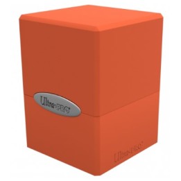 ULTRA PRO Deck Box - Satin Cube - Pumpkin Orange
