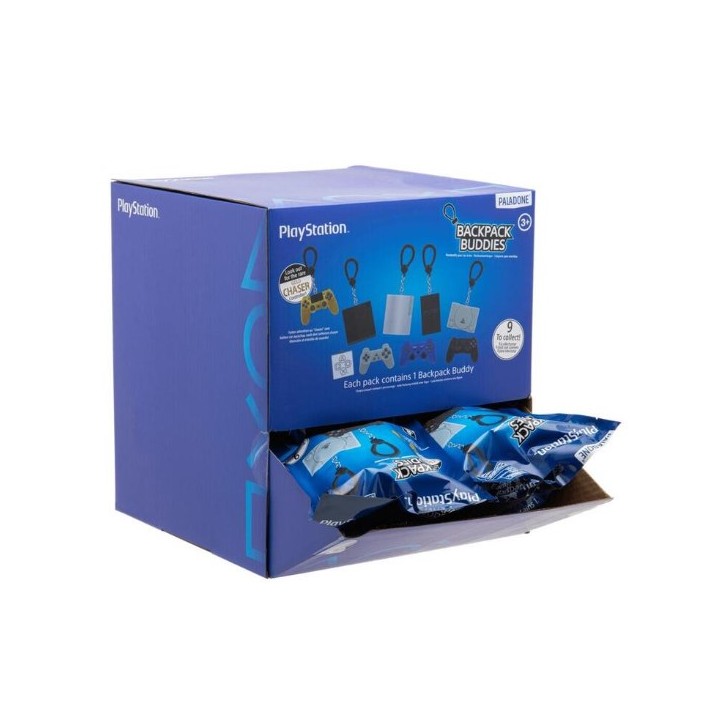 PALADONE PLAYSTATION BACKPACK DISPLAY BUDDIES DISPLAY (24 pezzi)