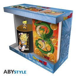 ABYSTYLE DRAGON BALL - Tazza 320ml + Portachiavi PVC + Agenda "Goku"