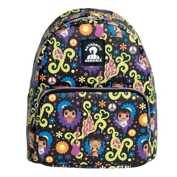 FUNKO POP Jimi Hendrix Mini BackPack Love&Flowers