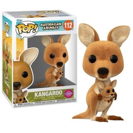 FUNKO POP Australian Animals - 112 Kangaroo (Flocked) 9cm