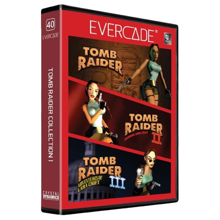 BLAZE Tomb Raider Collection 1 (Compatibile con hardware Evercade e Super Pocket)