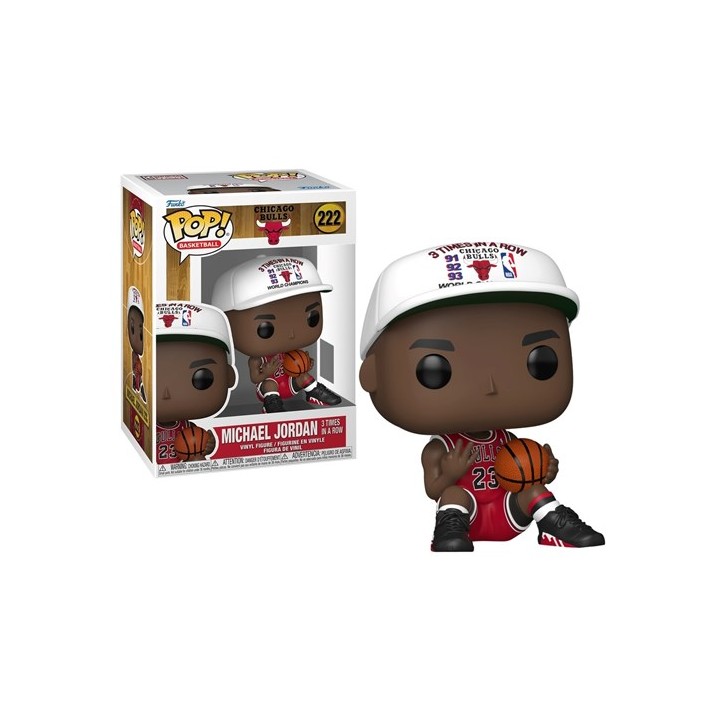 FUNKO POP NBA: Chicago Bulls - 222 Michael Jordan 3 Times In A Row 9cm