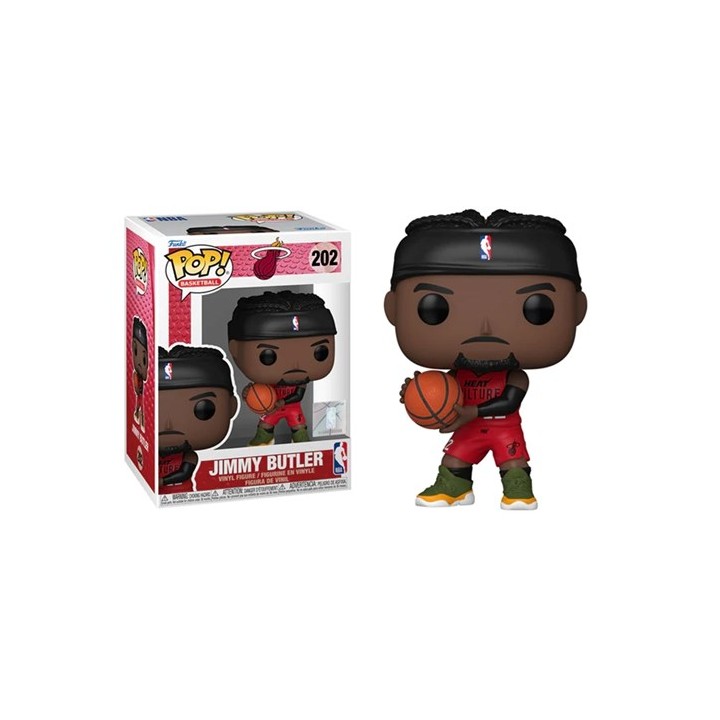 FUNKO POP NBA: Heat- Jimmy Butler(24-25 City Edition) 9 cm