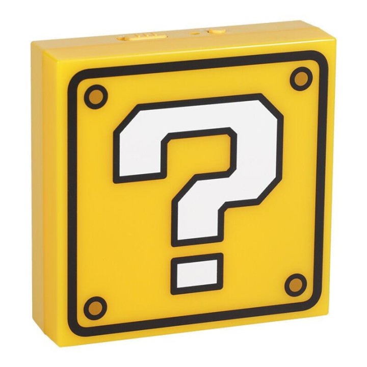 PALADONE NINTENDO SUPER MARIO - LAMPADA: QUESTION BLOCK