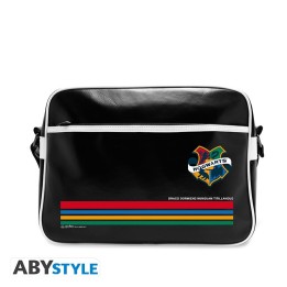 ABYSTYLE HARRY POTTER - Borsa a tracolla: "Hogwarts" - Nera