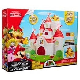 JAKKS PACIFIC NINTENDO SUPER MARIO DELUXE MUSHROOM KINGDOM CASTLE PLAYSET
