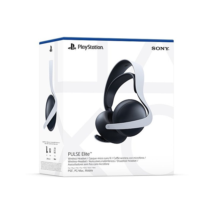 SONY PlayStation 5 Cuffie Gaming wireless con Microfono PULSE Elite