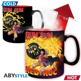 ABYSTYLE ONE PIECE - Tazza Termica 460 ml: "Luffy vs Kaidou"