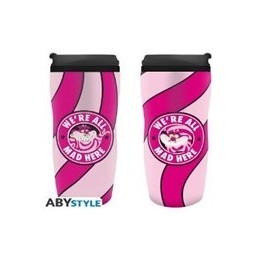 ABYSTYLE DISNEY - "Alice Cheshire Cat" TAZZA DA VIAGGIO