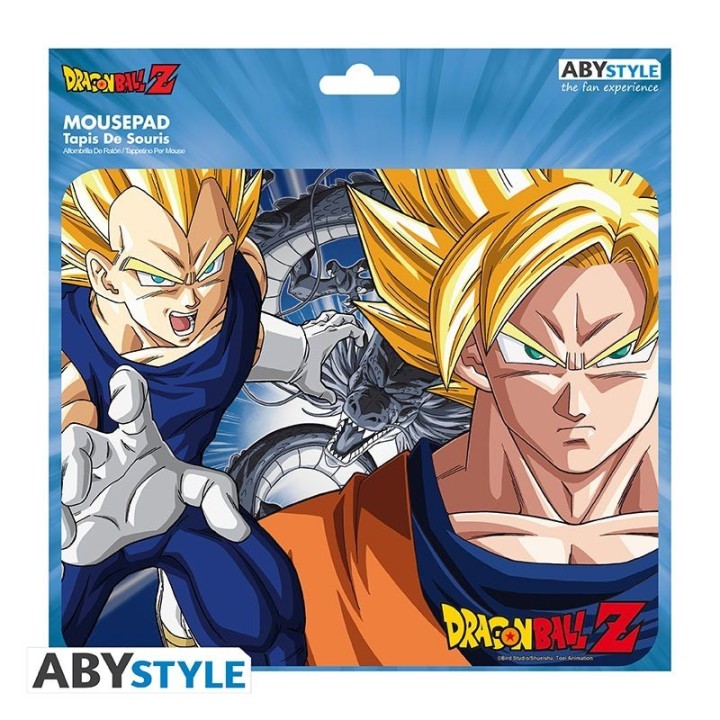 ABYSTYLE DRAGON BALL - Tappetino per mouse flessibile:" DBZ/Goku & Vegeta"