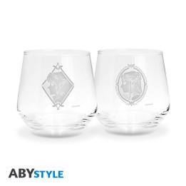 ABYSTYLE THE LEGEND OF ZELDA - Set 2 Bicchieri: "Zelda & Link"