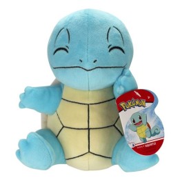 JAZWARES Pokemon: Squirtle (Smiling) - Peluche 20cm