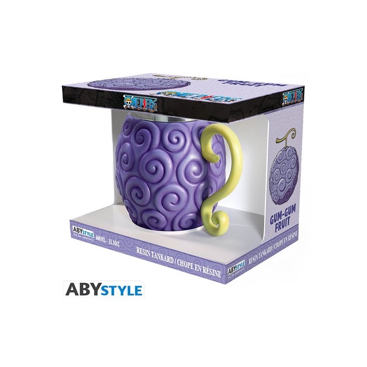 ABYSTYLE ONE PIECE - 3D Tankard - Gum-Gum Devil Fruit