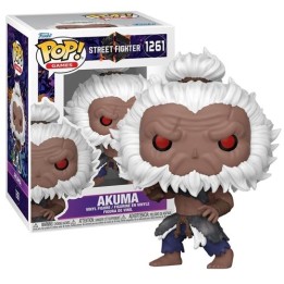 FUNKO POP Games: Street Fighter 6 - 1261 Akuma With Chase 9cm