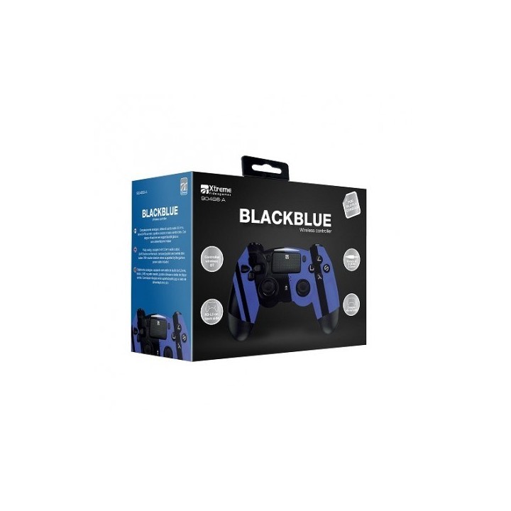 XTREME Playstation 4 Wireless BT Controller Black & Blu