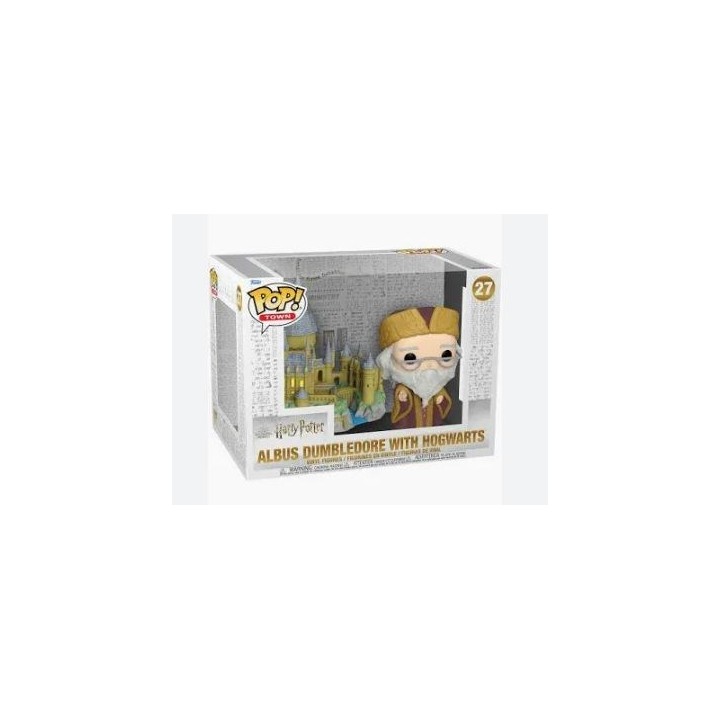 FUNKO POP Harry Potter - 27 Dumbledore w/Hogwarts (DAMAGED BOX)