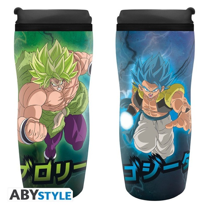 ABYSTYLE DRAGON BALL - Tazza da viaggio: "Broly Vs Gogeta"