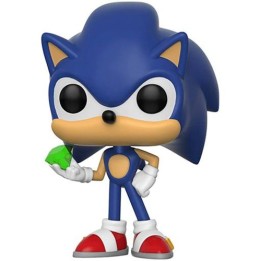 FUNKO POP Sonic the Hedgehog - 284 Sonic w/Emerald 9 cm