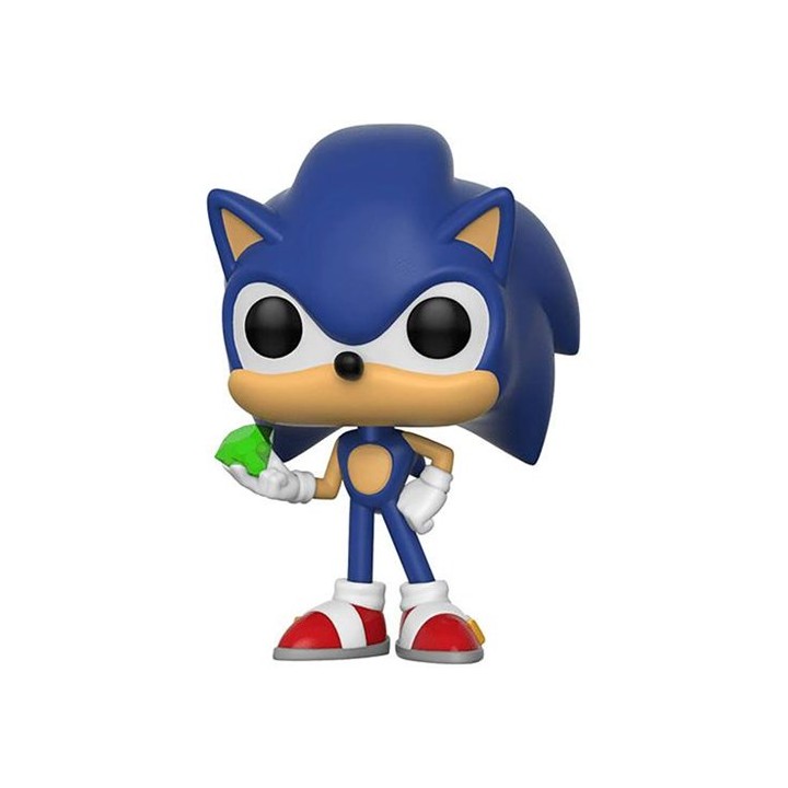 FUNKO POP Sonic the Hedgehog - 284 Sonic w/Emerald 9 cm