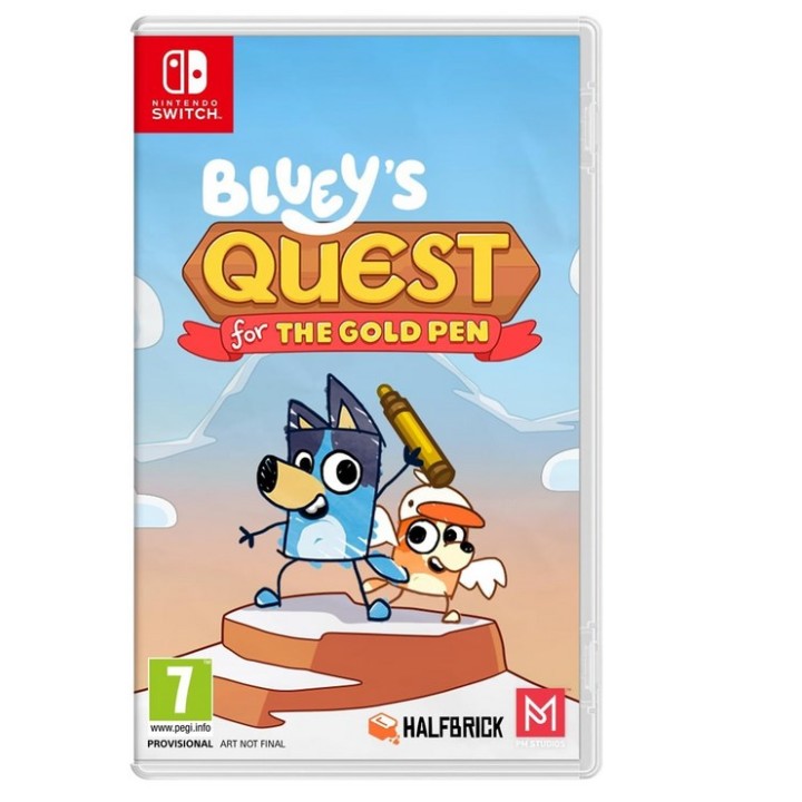Bluey's Quest For The Gold Pen