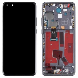 TOUCHSCREEN + DISPLAY OLED DISPLAY COMPLETO + FRAME PER HUAWEI P40 PR.