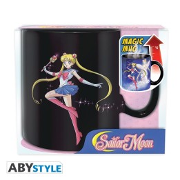 ABYSTYLE SAILOR MOON - Tazza termosensibile 460 ml: " Sailor & Chibi"