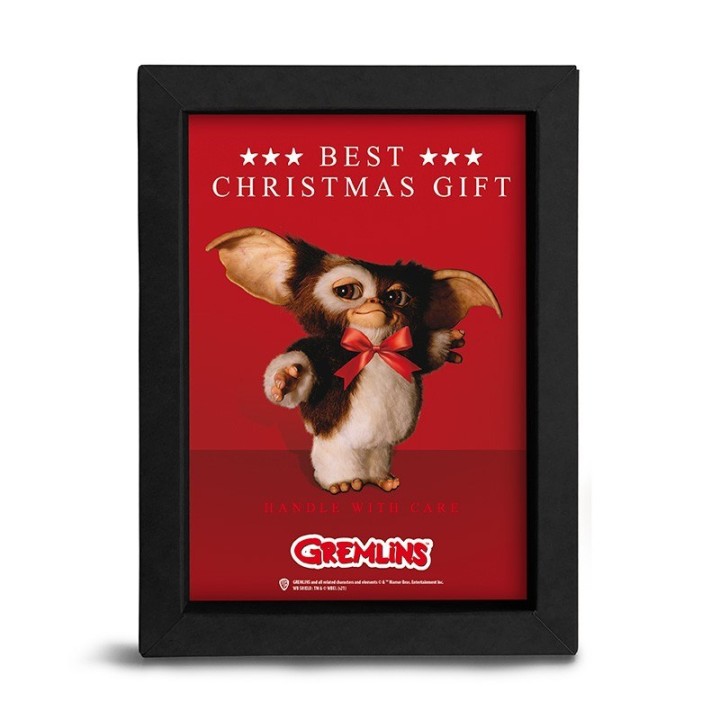 ABYSTYLE GREMLINS - Quadro: "Best Christmas gift" 15x20cm