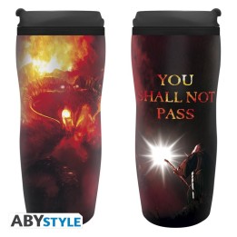 ABYSTYLE The Lord Of The Ring - Tazza da viaggio: "You shall not pass"
