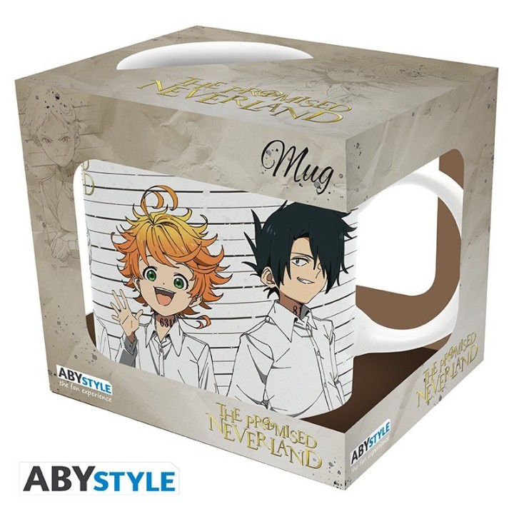 ABYSTYLE THE PROMISED NEVERLAND - Tazza 320 ml : " Orphans Lineup"