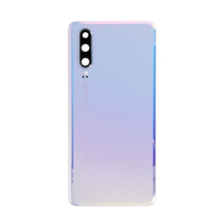 COVER POSTERIORE PER HUAWEI P30 ELE-L29 ELE-L09 BLU ORIGINALE