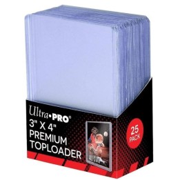 ULTRA PRO - 25 Toploader Standard Premium - Clear
