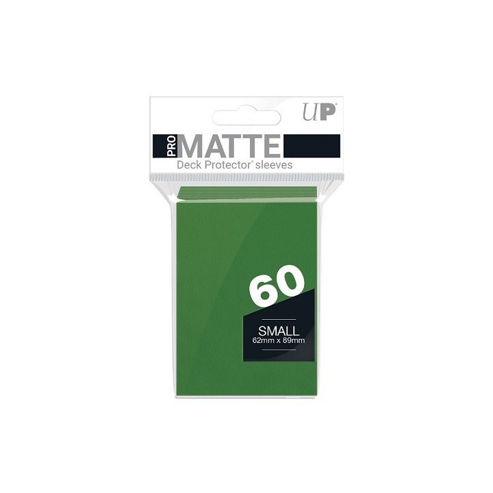 ULTRA PRO 60 Deck Protector Sleeves PRO-Matte Small - Green