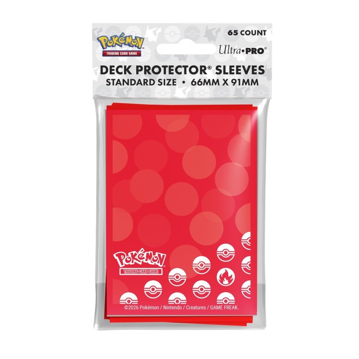 ULTRA PRO - 65 Deck Protector Sleeves Standard Size - Pokemon - Grass Type