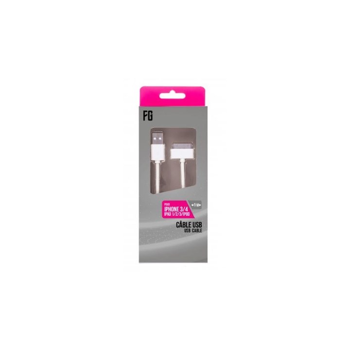 IPHONE 3/4 Cable 1m White AA100