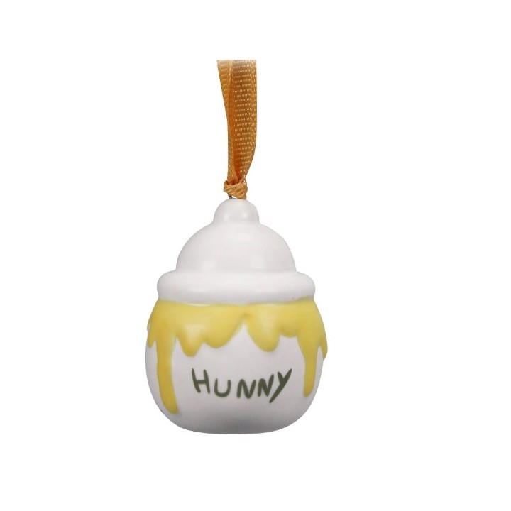DISNEY: WINNIE THE POOH - Decorazione natalizia/ regalo in ceramica " Honey" 5 cm