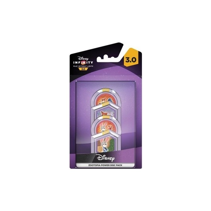 Bustina Gettoni (Power Discs Pack) - Zootropolis