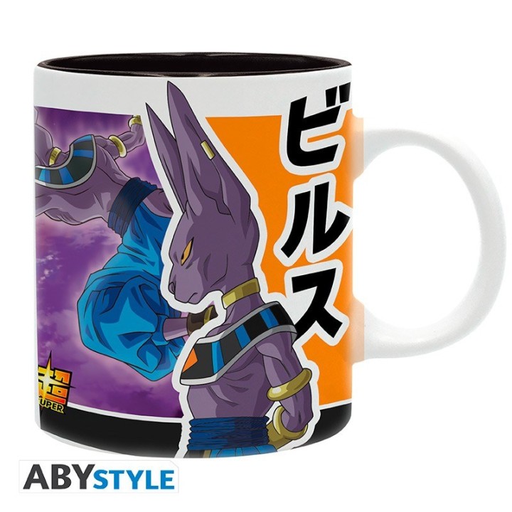 ABYSTYLE DRAGON BALL SUPER - Tazza 320 ml : "Beerus VS Goku"