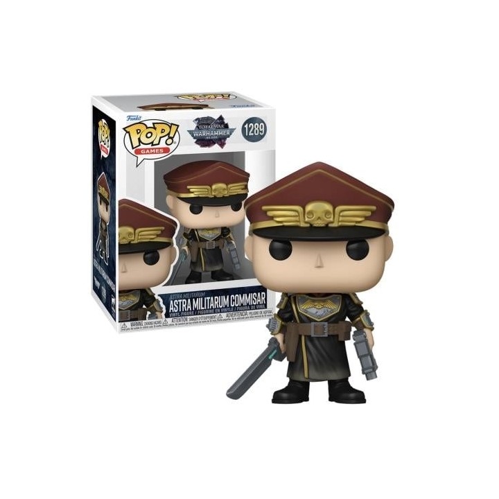 FUNKO POP Games: Warhammer 40k - 1289 Astra Militarum Commisar 9cm