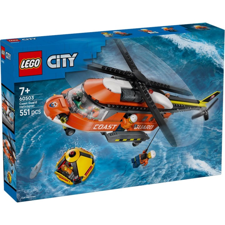 LEGO 60503 CITY - Elicottero della Guardia Costiera