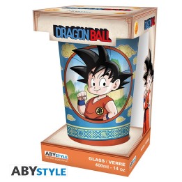 ABYSTYLE DRAGON BALL - Large Glass - 400ml - Goku & the Flying Nimbus - box x2