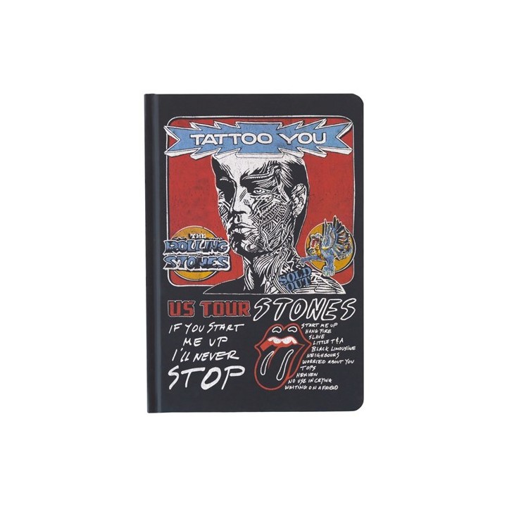 ERIK.QUADERNO PREMIUM A5 THE ROLLING STONES