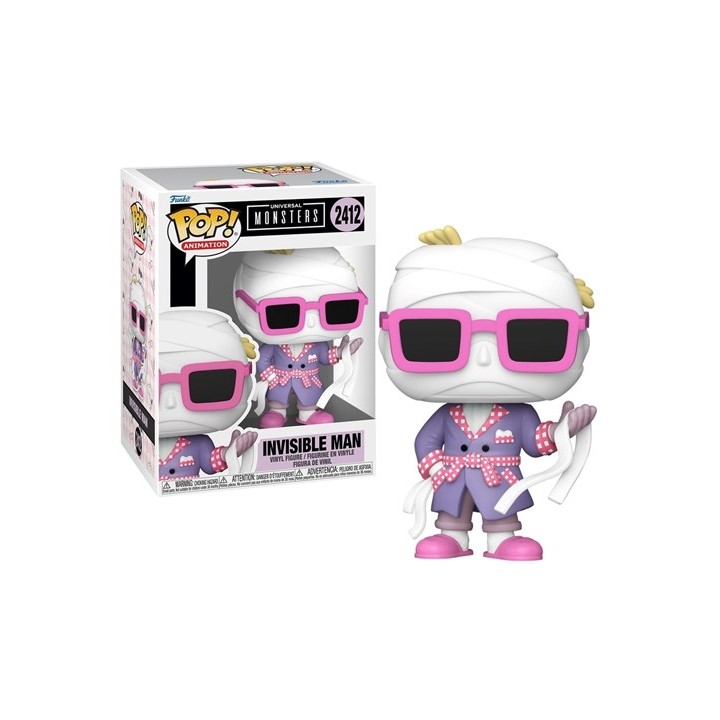 FUNKO POP Movies: Universal Monsters - 2412 Invisible Man With Chase 9cm