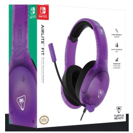 TURTLE BEACH Cuffie Gaming Airlite Fit NSW Ghost Purple INT