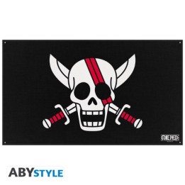 ABYSTYLE ONE PIECE - Replica Bandiera: "Red hair Pirates" (70x120)