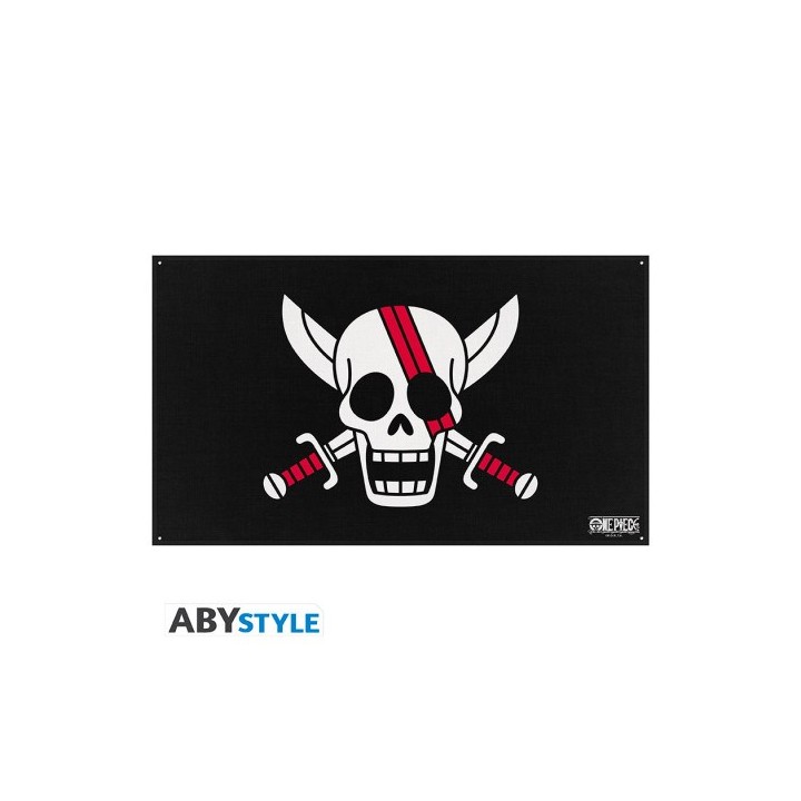 ABYSTYLE ONE PIECE - Replica Bandiera: "Red hair Pirates" (70x120)