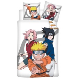 AyMax - NARUTO - Copripiumino (140x200cm) + Federe (65X65cm)